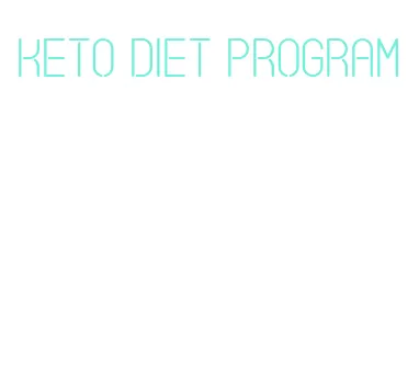 keto diet program