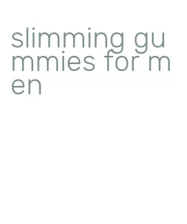 slimming gummies for men