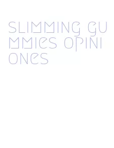 slimming gummies opiniones