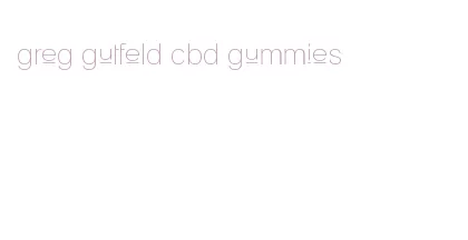 greg gutfeld cbd gummies