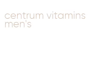 centrum vitamins men's