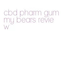 cbd pharm gummy bears review