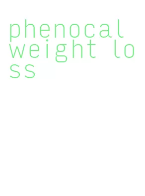 phenocal weight loss