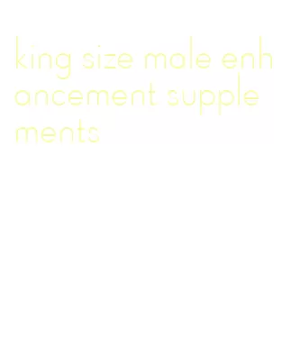 king size male enhancement supplements