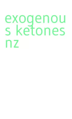 exogenous ketones nz