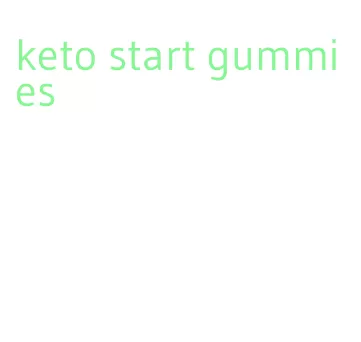 keto start gummies