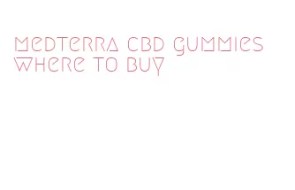 medterra cbd gummies where to buy