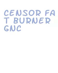 censor fat burner gnc