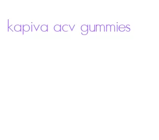 kapiva acv gummies