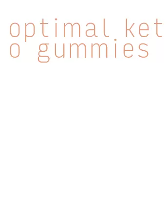 optimal keto gummies