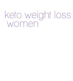 keto weight loss women