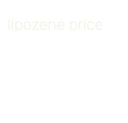 lipozene price