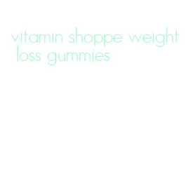 vitamin shoppe weight loss gummies