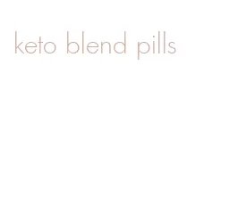 keto blend pills