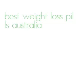 best weight loss pills australia