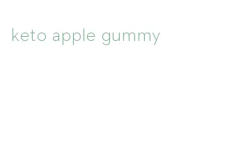 keto apple gummy