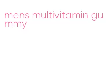 mens multivitamin gummy