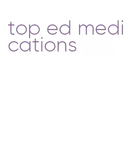 top ed medications