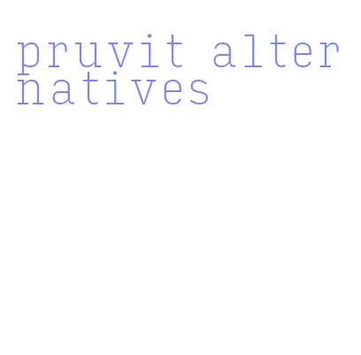 pruvit alternatives