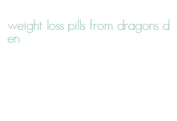 weight loss pills from dragons den