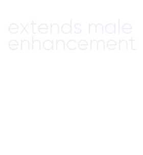 extends male enhancement