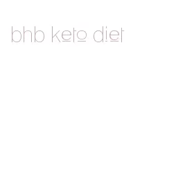 bhb keto diet