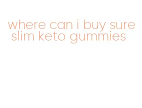 where can i buy sure slim keto gummies