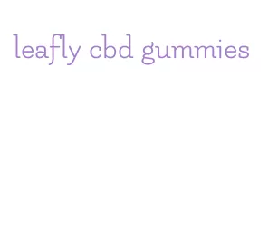 leafly cbd gummies