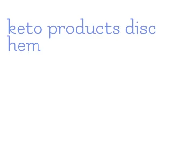 keto products dischem