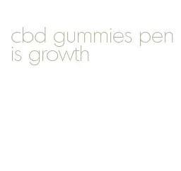 cbd gummies penis growth