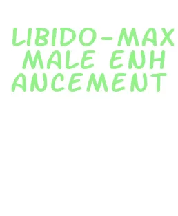 libido-max male enhancement