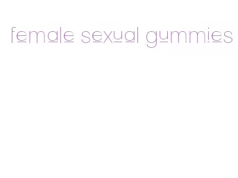 female sexual gummies