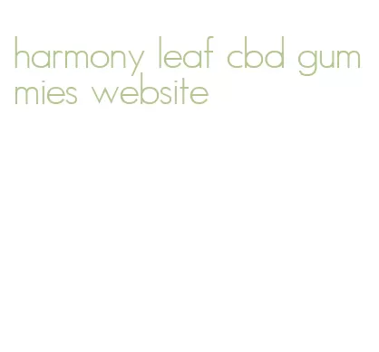 harmony leaf cbd gummies website