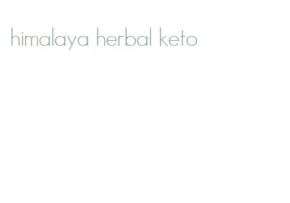 himalaya herbal keto