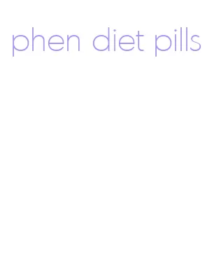 phen diet pills