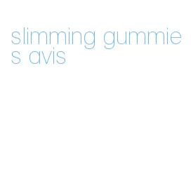 slimming gummies avis