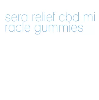 sera relief cbd miracle gummies