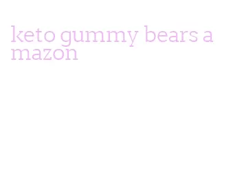 keto gummy bears amazon