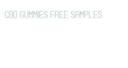 cbd gummies free samples