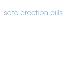 safe erection pills