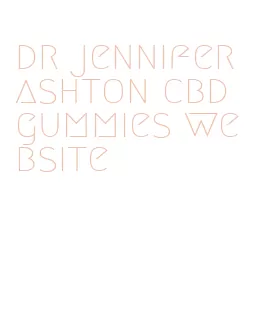 dr jennifer ashton cbd gummies website