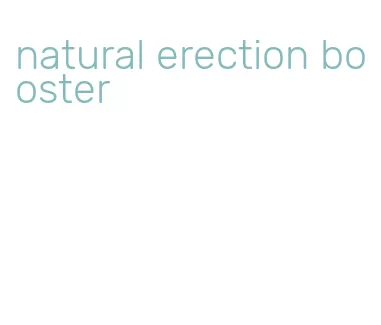 natural erection booster
