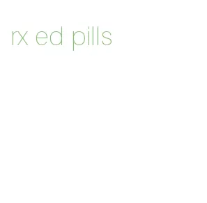 rx ed pills