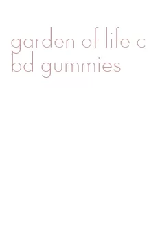 garden of life cbd gummies