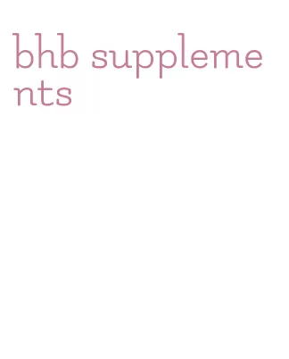 bhb supplements