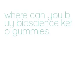 where can you buy bioscience keto gummies