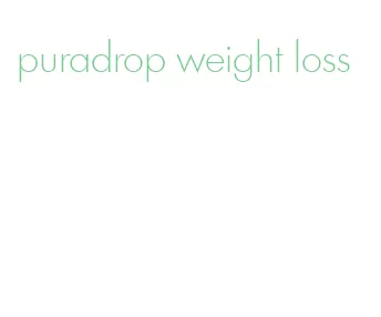 puradrop weight loss