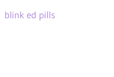 blink ed pills