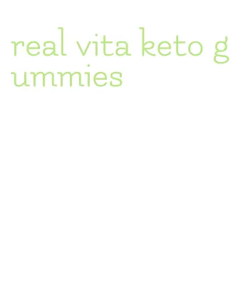 real vita keto gummies