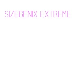 sizegenix extreme